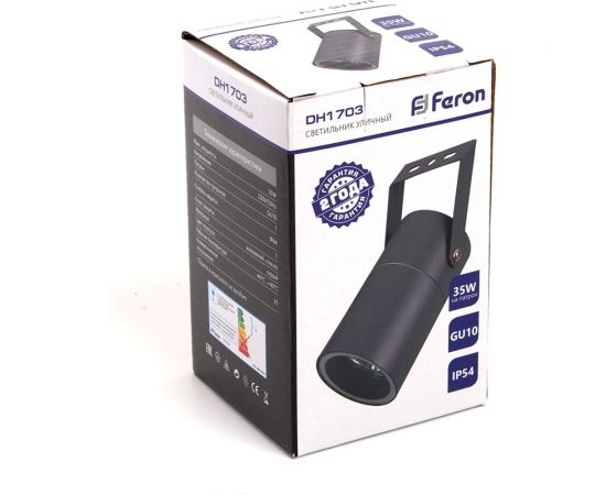 Садово-парковый светильник FERON DH1703, GU10, 230V, серый 48320 – изображение 7