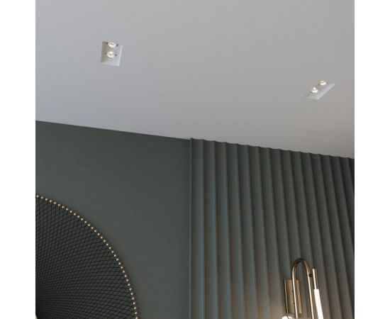 Встраиваемый гипсовый светильник Artpole потолочный, точечный, белый SGS4 – изображение 7