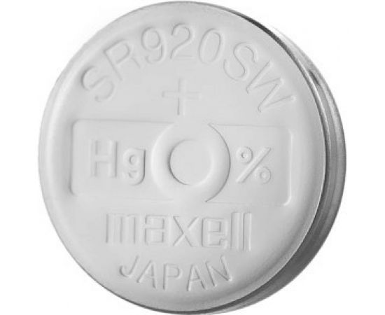Серебряно-цинковая батарейка MAXELL SR- 920SW 371 1PC 0% Hg 18290100 