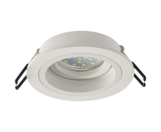 Встраиваемый алюминиевый светильник ЭРА KL84 WH MR16/GU5.3 белый Б0054346 