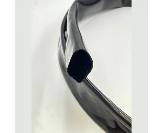 Клеевая термоусаживаемая трубка Мемотерм-ММ ТТЭк 33/14 черная (1 м) 708 