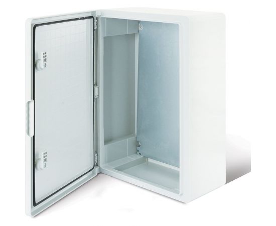 Щит с монтажной панелью REXANT пластиковый ЩМПп 400x300x170 мм ABS УХЛ1 IP65 11-0402 