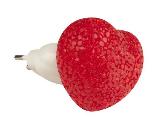 Светильник-ночник Uniel DTL-309-Сердечко/RED/1LED/0,1W 10325 