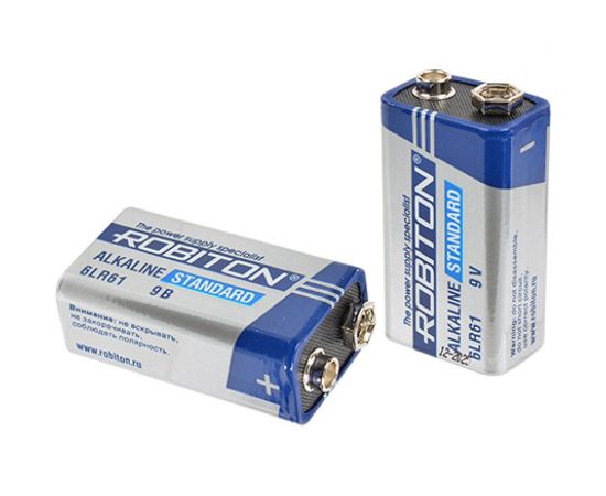 Батарея ROBITON STANDARD 6LR61 9V 12288 