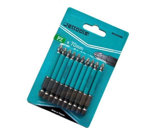 Насадка магнитная для больших нагрузок (10 шт; 70 мм; PZ2) Jettools W3-22-0702 