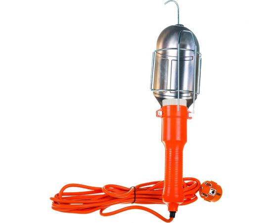 Переносной гаражный фонарь Nova Bright 220 В, без ламп шнур 5 м 38905 