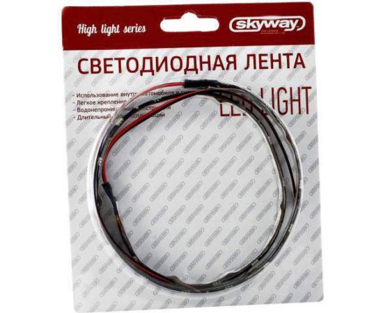 Светодиодная лента SKYWAY 60см, 24 SMD диодов, белая S03201004 – изображение 2