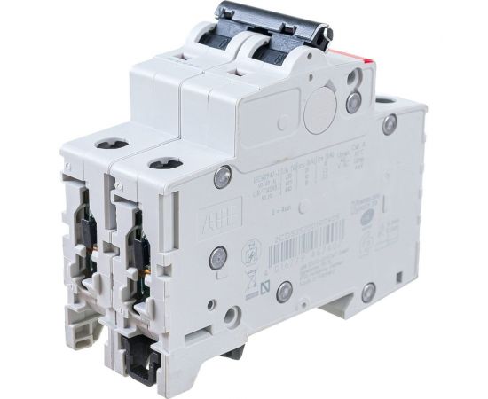 2-полюсный автоматический выключатель ABB S202 B40 2CDS252001R0405 – изображение 2