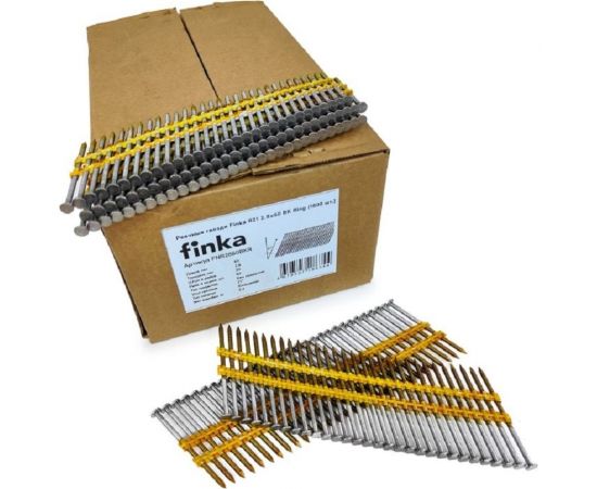 Реечные гвозди Finka R21 2.8x60 BK Ring, 1800 шт. FNR2860BKR – изображение 2