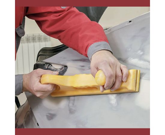 Полоса абразивная FILM PLATINUM (70х420 мм; 14 отв; Р800) Deerfos 7930091774944 – изображение 2