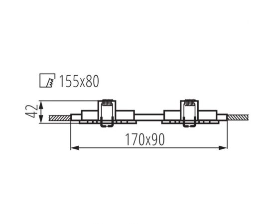 Точечный светильник KANLUX SEIDY CT-DTL250-W/M 19455 – изображение 2