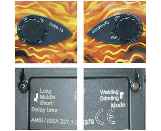 Маска сварщика Aurora Хамелеон A777 HEAVY-METALL 9796 – изображение 3