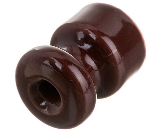 Керамический ретро изолятор Retrika коричневый, 20 шт RI-02202-20 – изображение 3