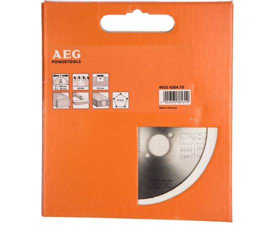 Диск пильный по дереву (190x30 мм; 48Z) AEG 4932430470 – изображение 3