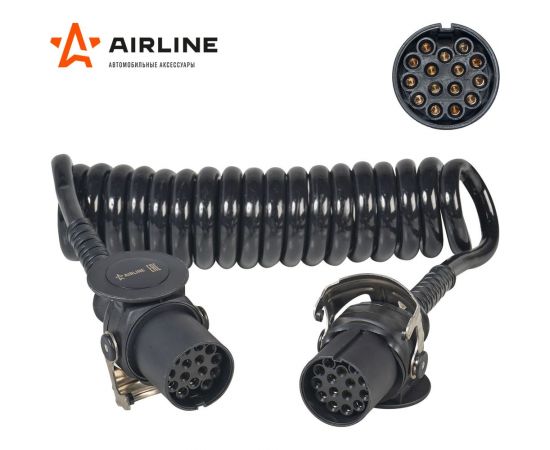 Кабель прицепа 4.5 м, 24 В, 15 контактов Airline ATE-17 – изображение 3