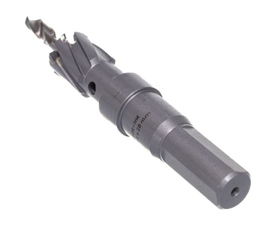 Коронка по металлу HM (16х28 мм; хвостовик 13 мм; комплект) D.BOR HS-HM-28-016-T – изображение 4