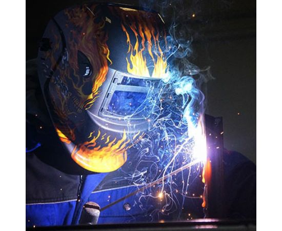 Маска сварщика Aurora Хамелеон A777 HEAVY-METALL 9796 – изображение 4