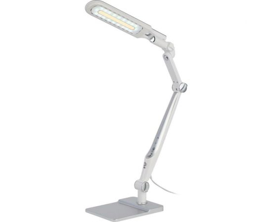 Настольный светодиодный светильник ЭРА NLED-497-12W-S на струбцине и с основанием, серебро Б0052772 – изображение 5
