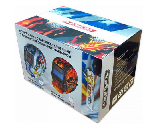 Маска сварщика Aurora Хамелеон A777 HEAVY-METALL 9796 – изображение 5