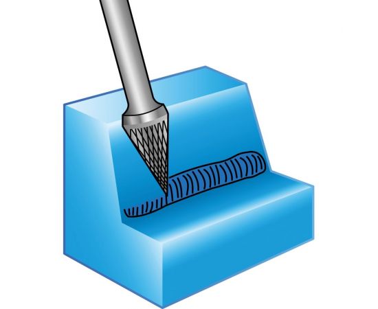 Борфреза твердосплавная форма M (16x25 мм; хвостовик 6 мм) NORGAU 077145160 – изображение 5
