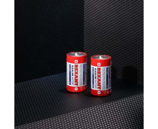 Алкалиновая батарейка REXANT тип С, LR14 2 шт 30-1014 – изображение 5