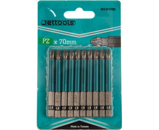 Насадка магнитная для больших нагрузок (10 шт; 70 мм; PZ2) Jettools W3-22-0702 – изображение 5