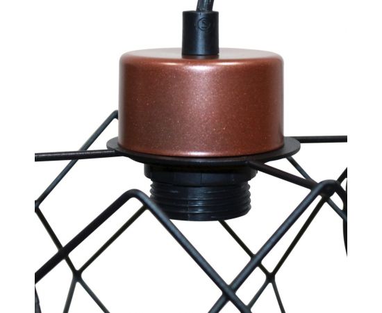 Подвесной светильник ЭЛЕТЕХ Сигма 211 черный муар медь НСБ 01-60-161 Е27 ИУ 1005404793 – изображение 5