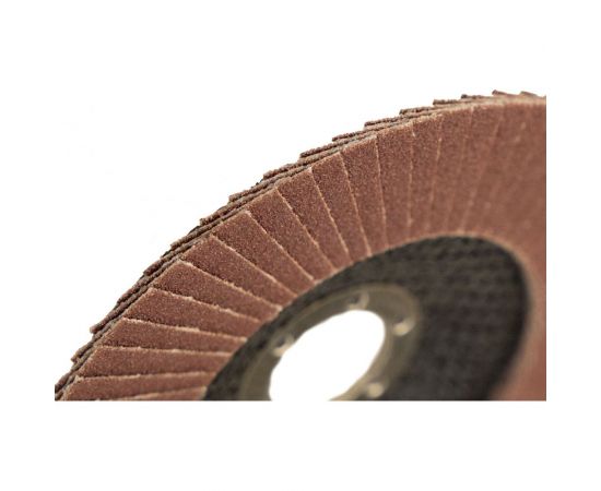 Круг лепестковый торцевой (125х22.23 мм; P120; корунд) CARBODISK Н0172135 – изображение 5