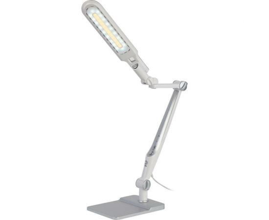 Настольный светодиодный светильник ЭРА NLED-497-12W-S на струбцине и с основанием, серебро Б0052772 – изображение 6