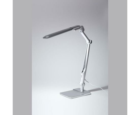 Настольный светодиодный светильник ЭРА NLED-497-12W-S на струбцине и с основанием, серебро Б0052772 – изображение 7