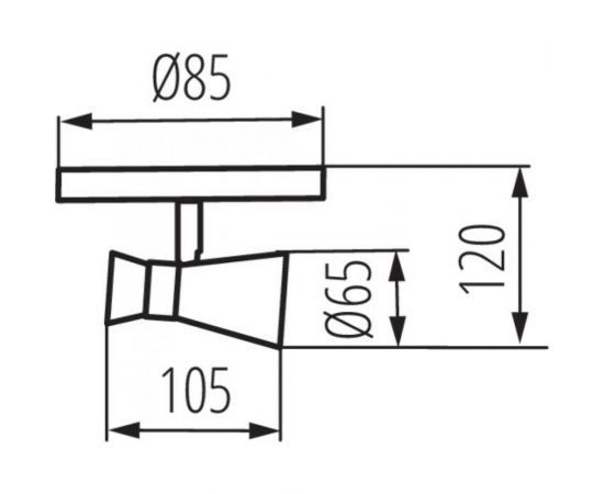 Потолочный спот KANLUX MILENO EL-1O ASR-AN 29111 – изображение 7