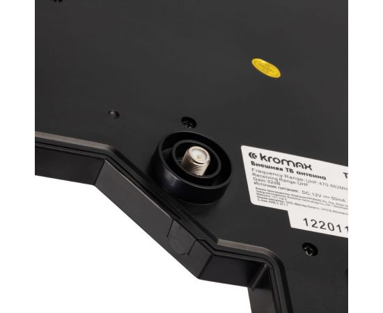 Комнатная и наружная активная антенна Kromax TV FLAT-14 gray-black 78966 – изображение 7