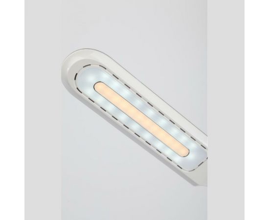 Настольный светодиодный светильник ЭРА NLED-497-12W-S на струбцине и с основанием, серебро Б0052772 – изображение 9