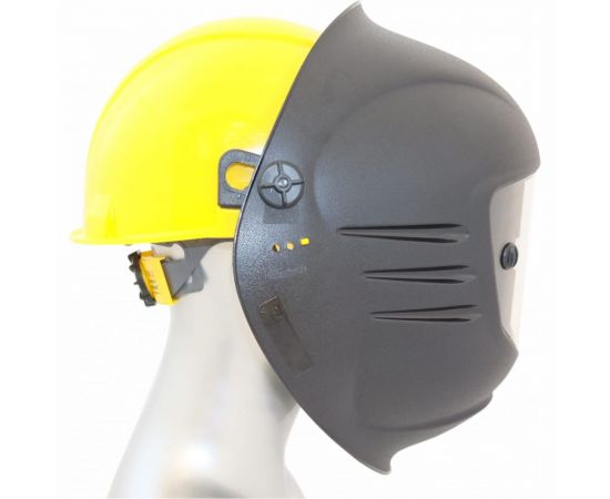 Защитный лицевой щиток сварщика с креплением на каске РОСОМЗ КН PREMIER FavoriT 14 05368 