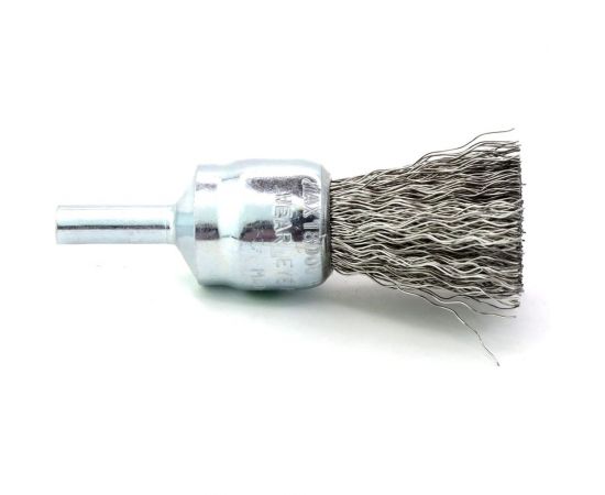 Щетка концевая для дрели 22 мм, хв-к 6 мм, проволока гофрированная нерж. сталь 0.3 мм SIT 0962 