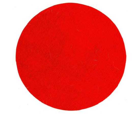 Диск полировальный под липучку 150x10 мм, войлок тонкошерстный S.E.B. 502VL-10*150 