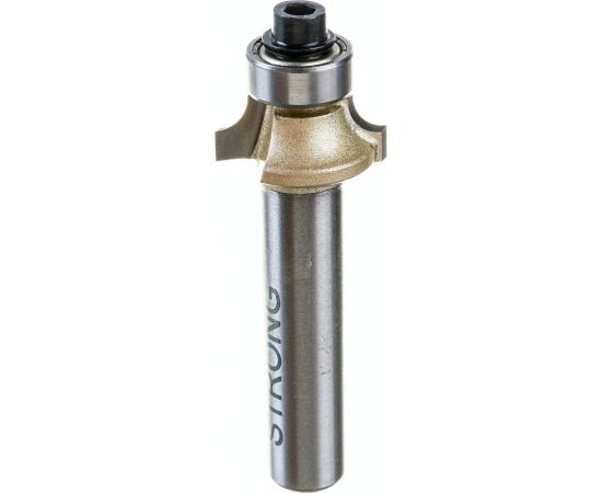 Фреза по дереву кромочная калевочная (16х6 мм; R3 мм; хвостовик 8 мм) Strong СТФ-10171606 