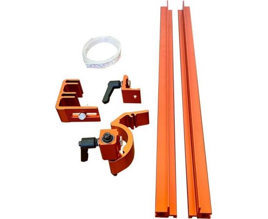 Набор направляющих рельс с упорами для торцовочных пил (2 шт; 610 мм; алюминий) UNIQ TOOL UTK-7000 