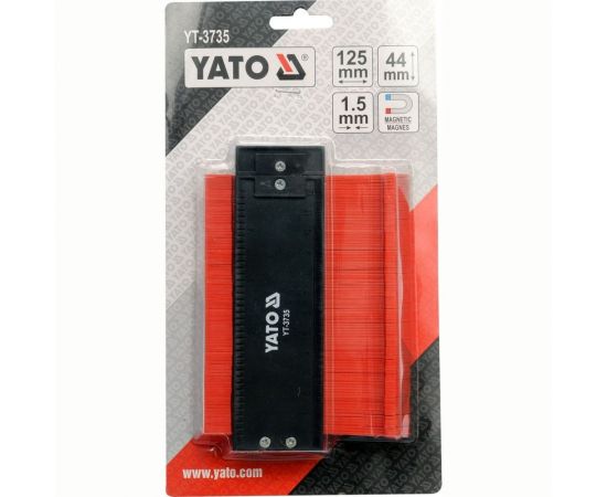 Шаблон для копирирования сложных профилей YATO 125мм YT-3735 – изображение 2