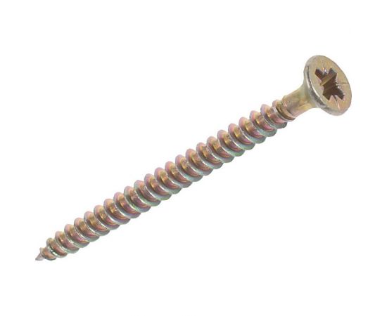 Универсальные саморезы Стройбат желтые 4.0х40 200 шт. 2641129 / 076041 – изображение 2