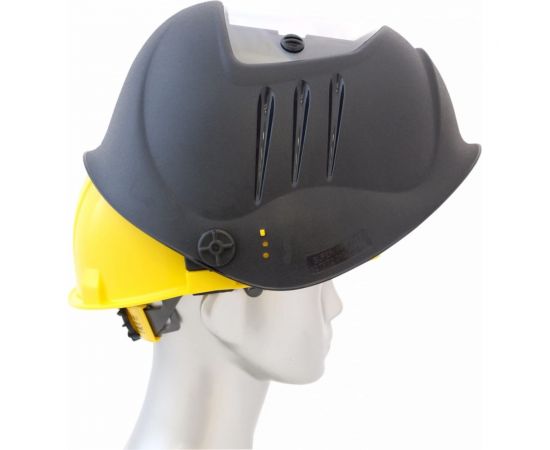 Защитный лицевой щиток сварщика с креплением на каске РОСОМЗ КН PREMIER FavoriT 14 05368 – изображение 2