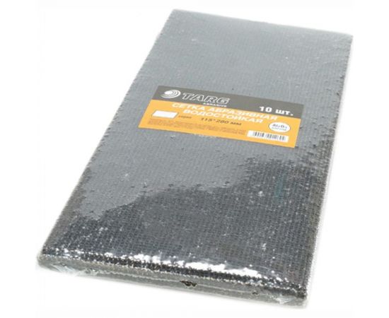 Сетка абразивная ПРОМ (10 шт; 115x280 мм; зерно 60) Targ 664060 – изображение 2