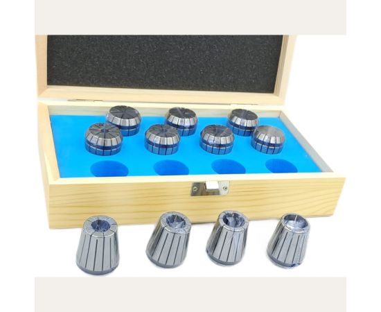 Набор цанг ER32 11 шт, 4-20 мм TORNERI 041963 – изображение 2