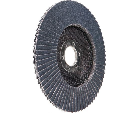 Круг лепестковый торцевой циркониевый ZRH523 КЛТ2 125x22 мм, P80 Чиптрейд 1252ZRH523P80 – изображение 4