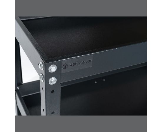 Инструментальная тележка ABC 3 полки 700х350х760 мм ИТЛ-3Г – изображение 4