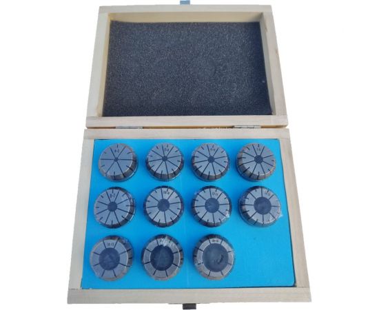 Набор цанг ER32 11 шт, 4-20 мм TORNERI 041963 – изображение 5