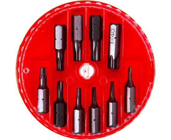 Набор вставок в боксе 1/4 DR торкс T7-T40 10шт JTC 5361 – изображение 7