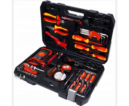 Набор инструментов электрика YATO 68пр. YT-39009 