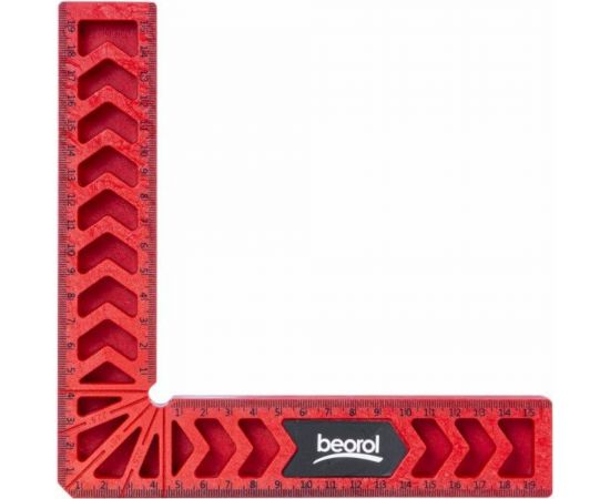 Столярный пластиковый угольник BEOROL 200x200 мм 245876 