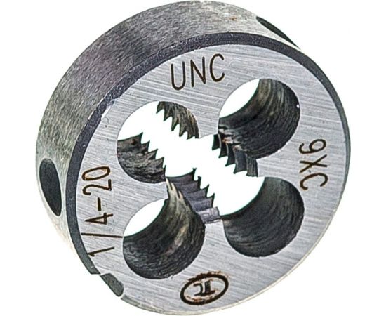 Дюймовая плашка ТехноСталь 1/4"-20 UNС 60 9ХС t254019 